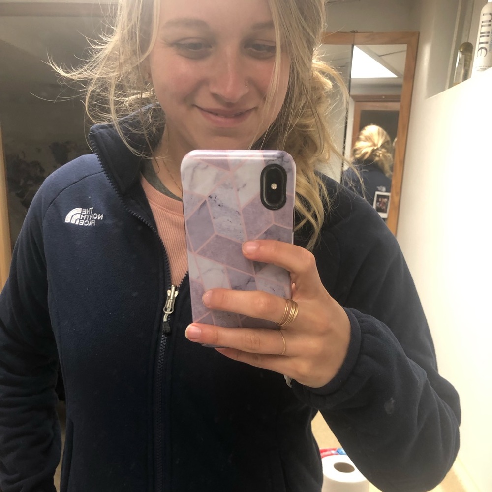 North face zip up